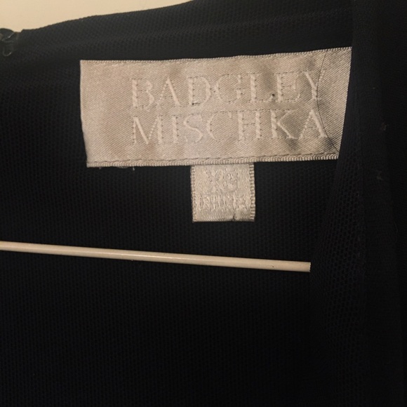 Badgley Mischka Black Dress - Picture 2 of 6